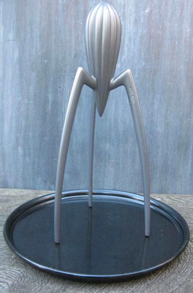 ALESSI STARCK "JUICY SALIF" ANTRACIET CITRUSPERS, Antiek en Kunst, Kunst | Designobjecten, Ophalen of Verzenden
