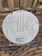 Vintage Zinken metalen Prullenbak Amsterdam, Ophalen of Verzenden, Amsterdam, ?, ?