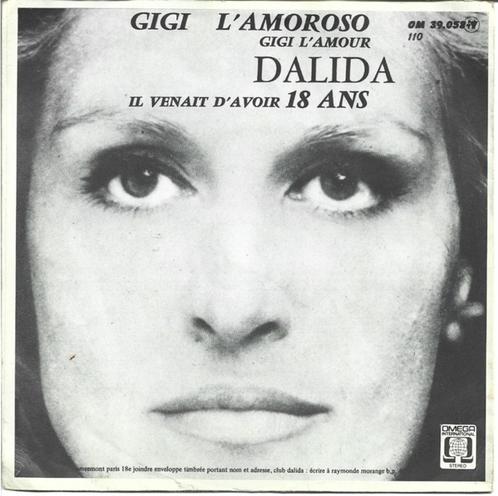 Dalida - Gigi L' Amoroso uit 1974, Cd's en Dvd's, Vinyl Singles, Gebruikt, Single, Pop, 7 inch, Verzenden