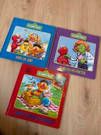 3 Sesamstraat Leesboeken: Zoë, Ernie, Elmo, Ophalen, Gelezen, Fictie algemeen
