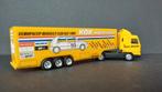 Scania R143 Streamline Kok Renault Clio Cup 1:87 Herpa Pol, Ophalen of Verzenden, Zo goed als nieuw, Bus of Vrachtwagen, Herpa