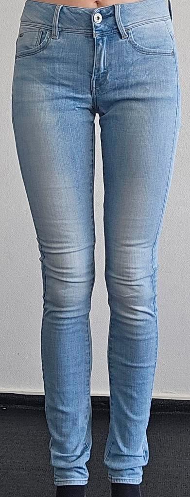 G-Star RAW dames jeans – Lynn Mid Super Skinny – maat 25/34, Kleding | Dames, Spijkerbroeken en Jeans, Zo goed als nieuw, W27 (confectie 34) of kleiner