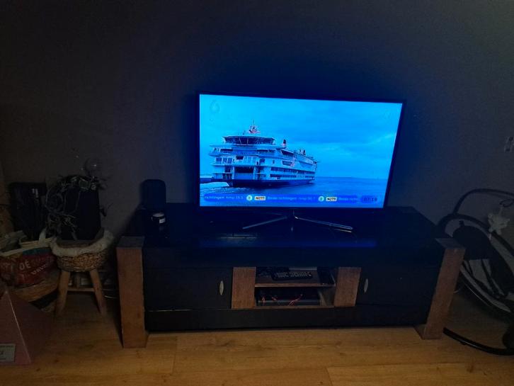 Massief Houten Meubelset - Opknapper!, Huis en Inrichting, Kasten | Televisiemeubels, Gebruikt, Minder dan 100 cm, 100 tot 150 cm