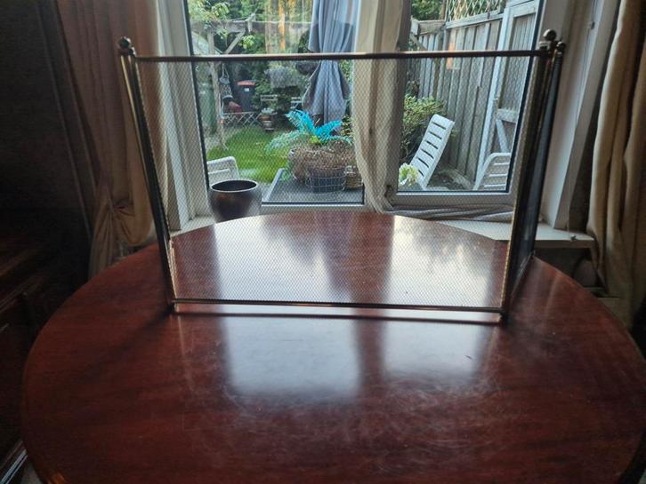 Openhaard scherm - Klassiek en functioneel, Huis en Inrichting, Haarden, Gebruikt, Houthaard, Ophalen of Verzenden