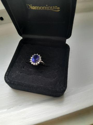 Kate Middleton verlovingsring - massief zilver 925 beschikbaar voor biedingen