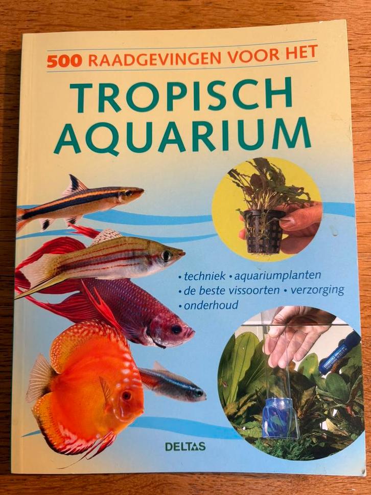 500 raadgevingen voor het tropisch aquarium, Boeken, Dieren en Huisdieren, Zo goed als nieuw, Vissen, Ophalen of Verzenden