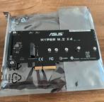 Asus Hyper M.2 x4 pci-e controller, Computers en Software, Ophalen of Verzenden, Zo goed als nieuw
