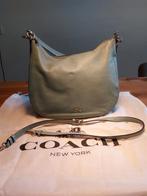Coach Lichtblauwe Schoudertas, Sieraden, Tassen en Uiterlijk, Tassen | Damestassen, Ophalen of Verzenden, Zo goed als nieuw, Blauw