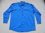 Blauw overhemd MELKA, Melka, Blauw, Halswijdte 43/44 (XL), Ophalen of Verzenden