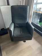 Relax stoel leer, Huis en Inrichting, Fauteuils, Ophalen, Gebruikt, Leer