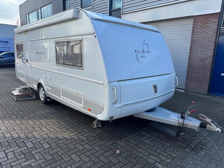 tabbert Puccini 560 e met EP levelsysteem, Caravans en Kamperen, Caravans, Particulier, tot en met 4, 1500 - 2000 kg, Rondzit