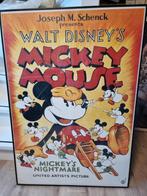 Mickey Mouse Poster, Zo goed als nieuw, Ophalen