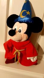 Tovenaar Mickey gekocht in Disneyland Parijs, Mickey Mouse, Ophalen of Verzenden, Knuffel, Zo goed als nieuw