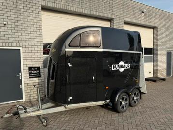 Nette Humbaur Zephir Aero 2 paards paardentrailer ! beschikbaar voor biedingen