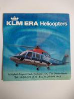 Mooie sticker.  KLM ERA. Helicopters., Ophalen of Verzenden, Zo goed als nieuw
