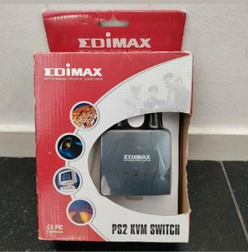 Edimax,Switch,KVM,PS2,netwerk,computer,EK-PA2C,Switch Box, beschikbaar voor biedingen