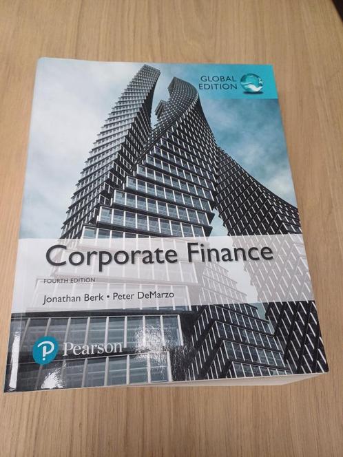 Corporate Finance, Boeken, Studieboeken en Cursussen, Zo goed als nieuw, Ophalen of Verzenden