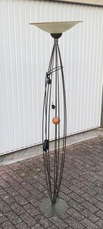 Staande lamp uplight, Huis en Inrichting, Lampen | Vloerlampen, Ophalen, Gebruikt, Glas, 150 tot 200 cm