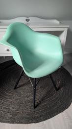 Groene kuipstoel, Huis en Inrichting, Stoelen, Ophalen, Zo goed als nieuw, Overige kleuren, Eén