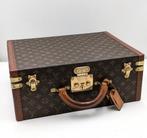 Louis Vuitton koffer vintage, Gebruikt, Slot, Ophalen of Verzenden, Minder dan 35 cm