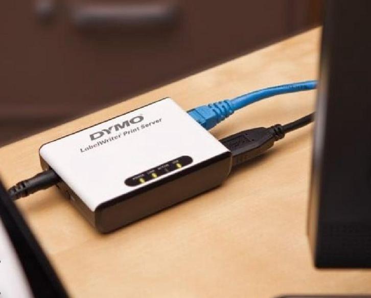Dymo printerserver, Computers en Software, Pc- en Netwerkkabels, Gebruikt, Ophalen of Verzenden