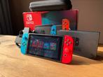 MOOIE STAAT! Nitendo Switch, 2019 upgrade, Ophalen of Verzenden, Gebruikt, Met 2 controllers, Switch 2019 Upgrade