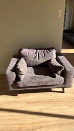 Grijze fautuil, Huis en Inrichting, Fauteuils, Ophalen of Verzenden, Gebruikt, 75 tot 100 cm, 50 tot 75 cm