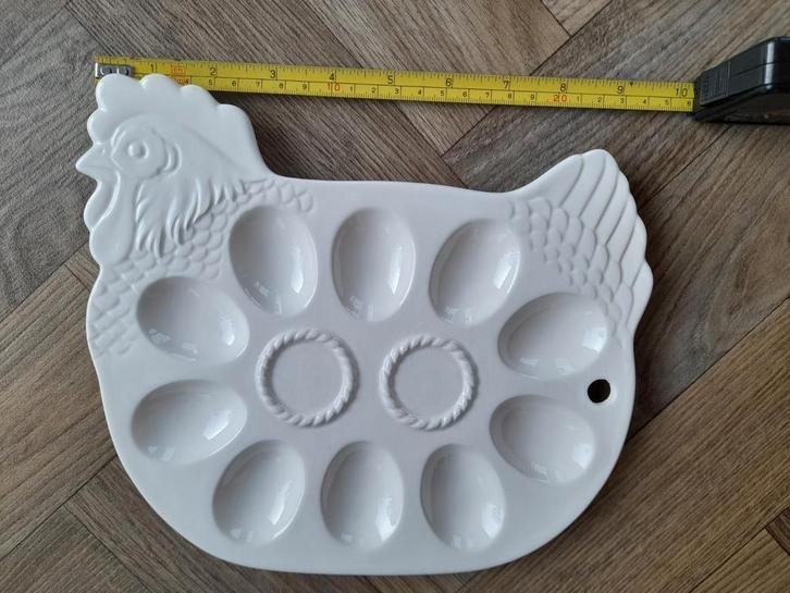 Vintage eierschaal, Huis en Inrichting, Keuken | Servies, Zo goed als nieuw, Schaal of Schalen, Overige stijlen, Ophalen of Verzenden