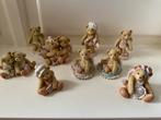 Cherished teddies complete cupido serie 9 stuks in doos cert, Ophalen of Verzenden, Zo goed als nieuw, Beeldje, Cherished Teddies