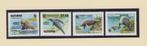 WWF set postzegels van de Caribische lamantijn, Ophalen of Verzenden, Postfris, Dier of Natuur