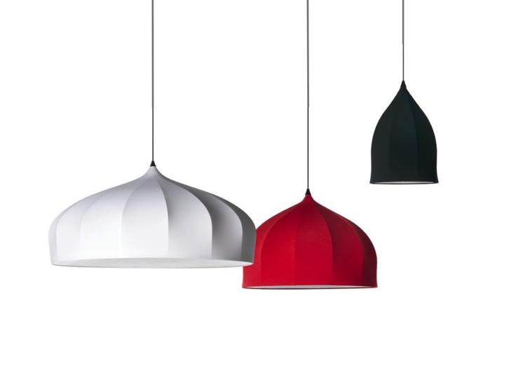 2 X Moooi – Dome Small – Jameelah El-Gahsjgari – Rood –Nieuw, Huis en Inrichting, Lampen | Hanglampen, Zo goed als nieuw, Minder dan 50 cm