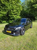 Mercedes-Benz C-Klasse C300 4MATIC 2015 Zwart, Auto's, Automaat, Zwart, 4 cilinders, Zwart