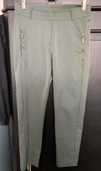 Groen travelstof broek, TQ Amsterdam, mt S, Ophalen, TQ Amsterdam, Zo goed als nieuw, Maat 36 (S)