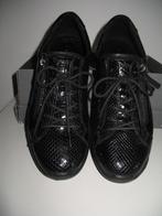 ECCO Leren Croco Zwart Sneakers Soft 5 Maar 39, Ophalen, Ecco, Zwart, Sneakers of Gympen