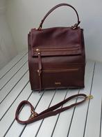 Bordeaux rode leren schoudertas merk Rufels, Sieraden, Tassen en Uiterlijk, Tassen | Damestassen, Ophalen of Verzenden, Rood, Schoudertasje