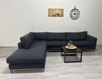 Hoekbank Antraciet, 125 cm of meer, 125 cm of meer, Ophalen of Verzenden, Zo goed als nieuw