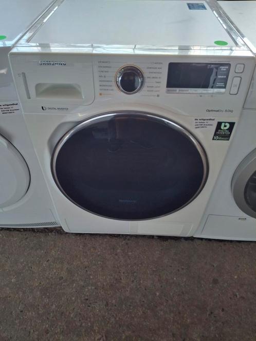 Samsung warmtepompdroger optimaldry, Witgoed en Apparatuur, Wasdrogers, Zo goed als nieuw, Condens, Voorlader, 6 tot 8 kg, Minder dan 85 cm