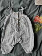 Baby pakje Newbie mt 56 lichtblauw ruitpatroon, Ophalen of Verzenden, Zo goed als nieuw, Jongetje of Meisje, Pakje