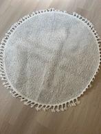 Vloerkleed Fraai Lofty Fringe, Huis en Inrichting, Ophalen, Rond, Zo goed als nieuw, Crème