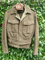 Uniform - Battle dress - Oude Intendance troepen jaren 50, Ophalen of Verzenden, Landmacht, Nederland, Kleding of Schoenen