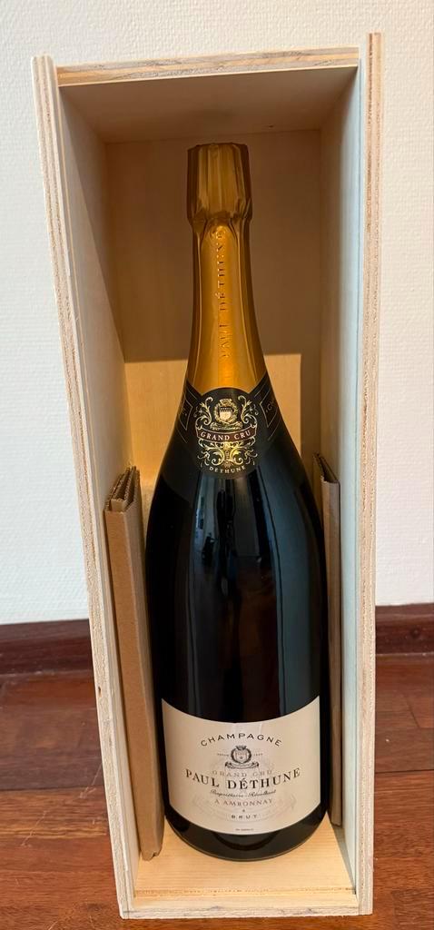 Paul Déthune Jeroboam in kist Champagne (3L) SLECHTS €249, Verzamelen, Wijnen, Nieuw, Champagne, Frankrijk, Ophalen