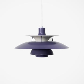 Vintage Louis Poulsen PH5 lamp in het paars beschikbaar voor biedingen