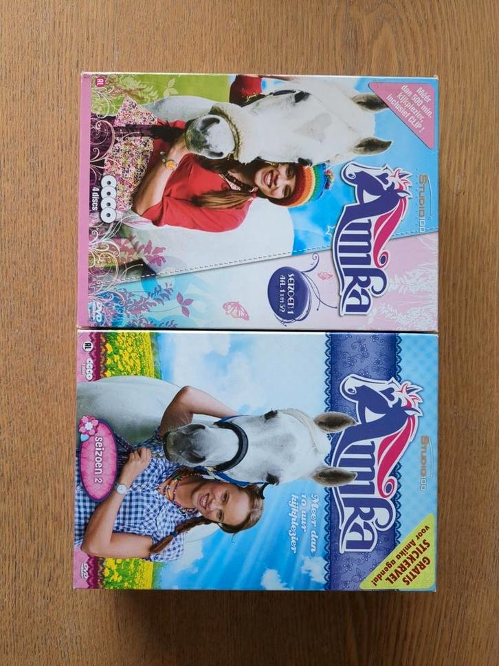 Dvd's serie Amika seizoen 1 & 2, Cd's en Dvd's, Dvd's | Kinderen en Jeugd, Zo goed als nieuw, Ophalen of Verzenden