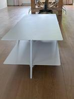 Mooie z.g.a.n design salontafel lichtgrijs met 2 lagen, Huis en Inrichting, Ophalen, Minder dan 50 cm, 100 tot 150 cm, Design