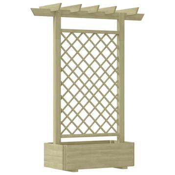 Tuinpergola pergola plantenbak 162x56x204 cm GRATIS BEZORGD! beschikbaar voor biedingen