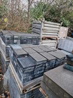 betonstenen 20x30x6 antraciet klniker, Ophalen, Klinkers, Zo goed als nieuw, 10 m² of meer