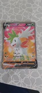 shaymin v full art brilliant stars pokemon kaart, Ophalen of Verzenden, Zo goed als nieuw, Booster