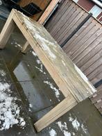 Tuintafel hout 180x77cm, Ophalen, Gebruikt, Rechthoekig, Hout
