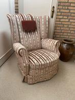 Oorfauteuil wingchair in zeer goede staat nieuw gwstoffeerd., Huis en Inrichting, Fauteuils, Ophalen, Zo goed als nieuw, Minder dan 50 cm