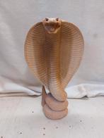 Houten cobra slang, Ophalen of Verzenden